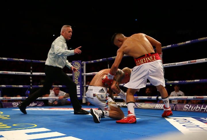 Charlie Edwards vs Julio Cesar Martinez Illegal Punch