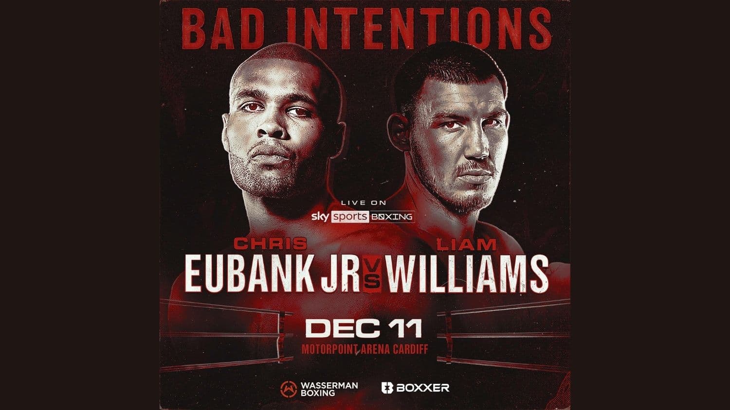 Chris Eubank Jr vs Liam Williams Landscape