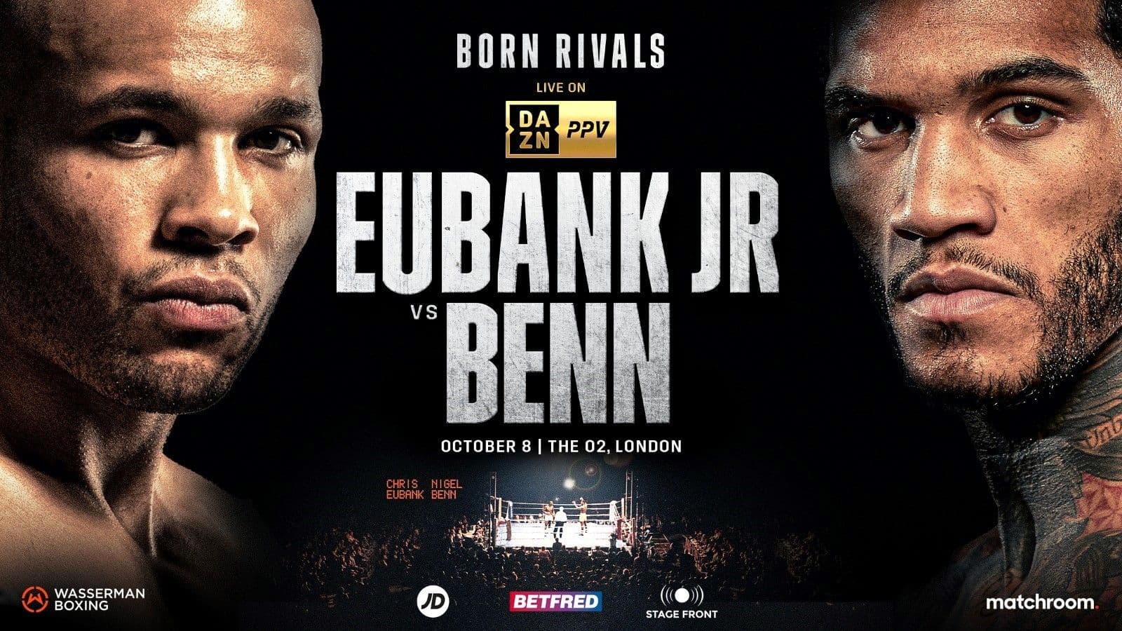 Conor Benn vs Chris Eubank Jr Fight Poster