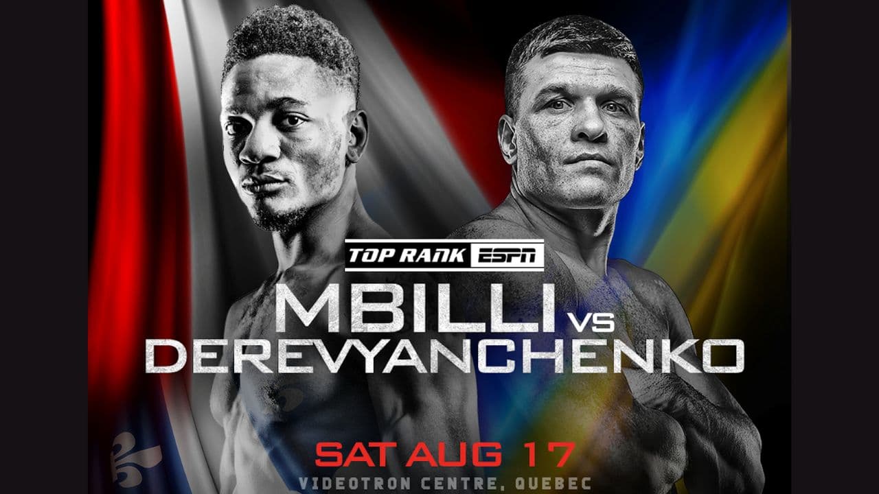 Christian Mbilli vs Sergiy Derevyanchenko Wide
