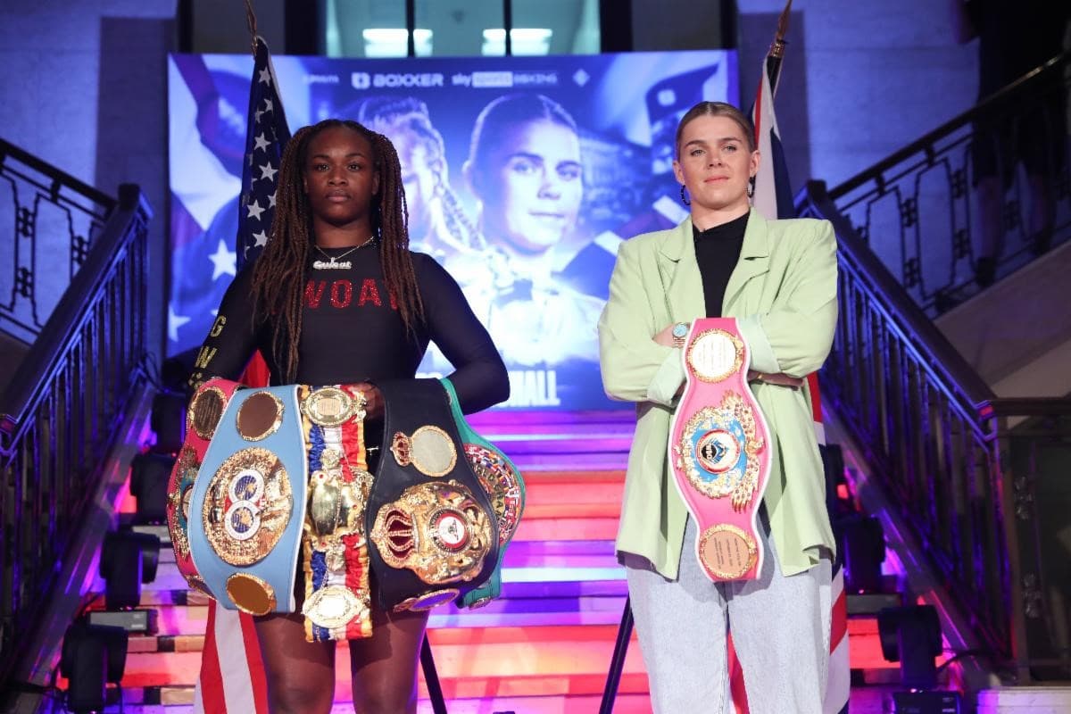 Claressa Shields vs Savannah Marshall Belts