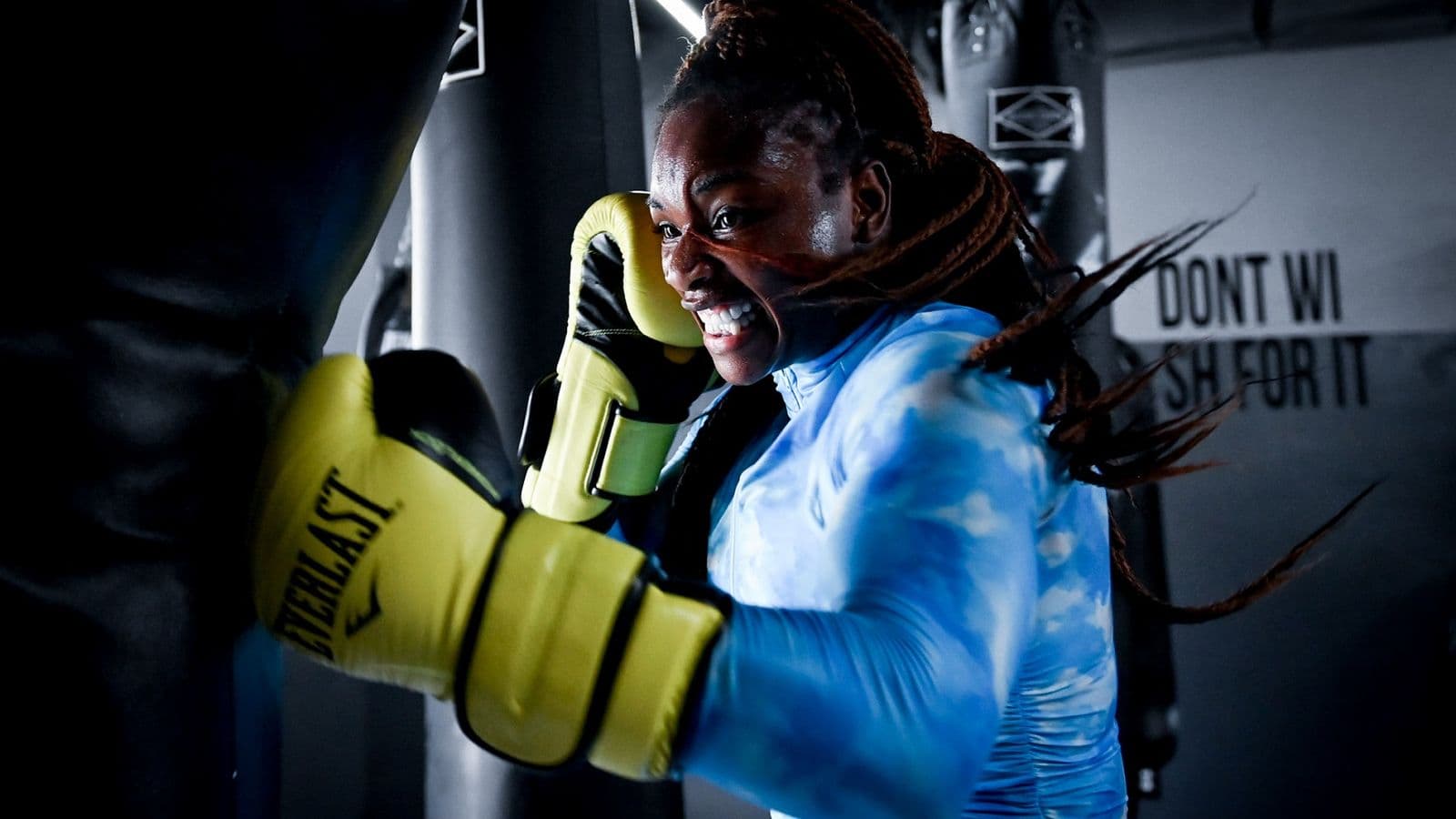 Claressa Shields Punchbag