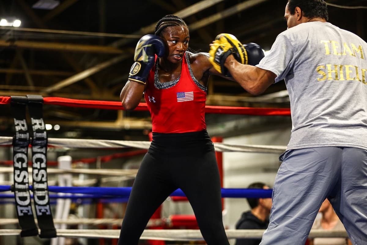 Claressa Shields Pads