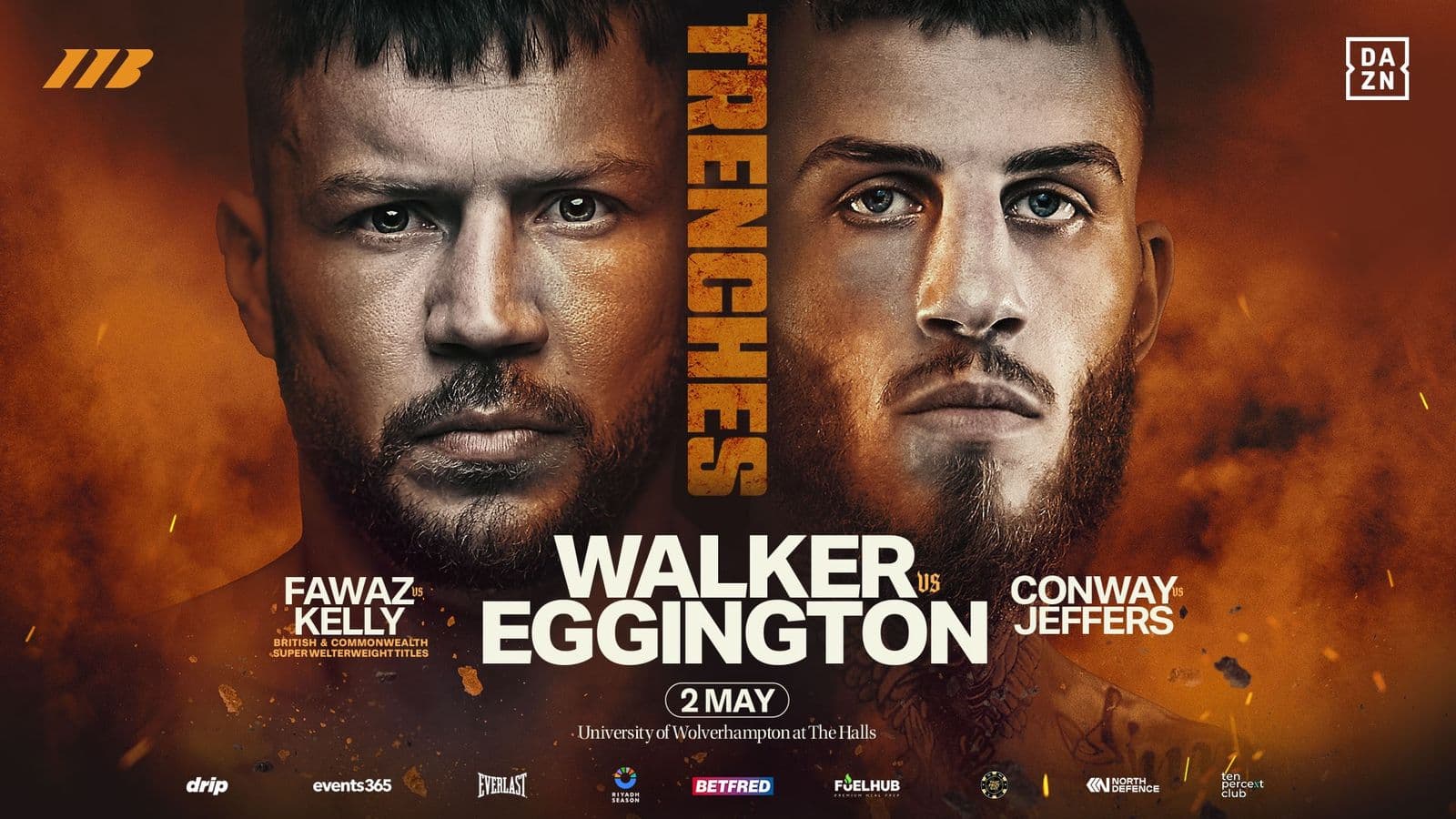 Conah Walker vs Sam Eggington