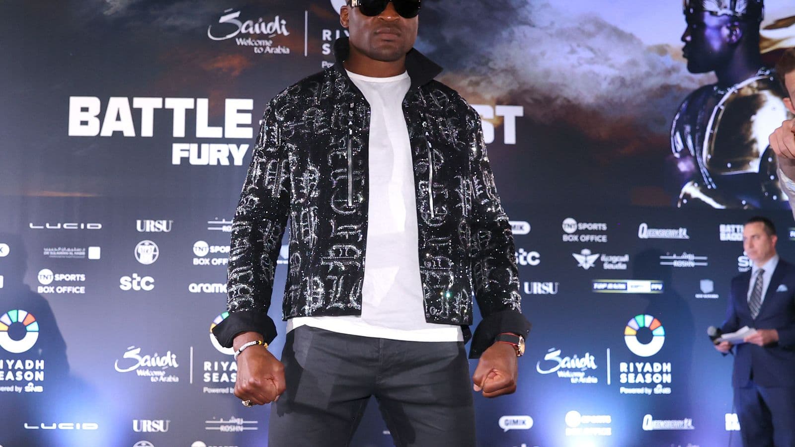 Francis Ngannou in Saudi