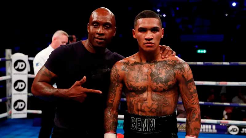 Conor Benn With Dad