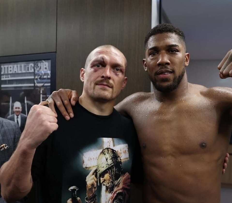 Oleksandr Usyk and Aj
