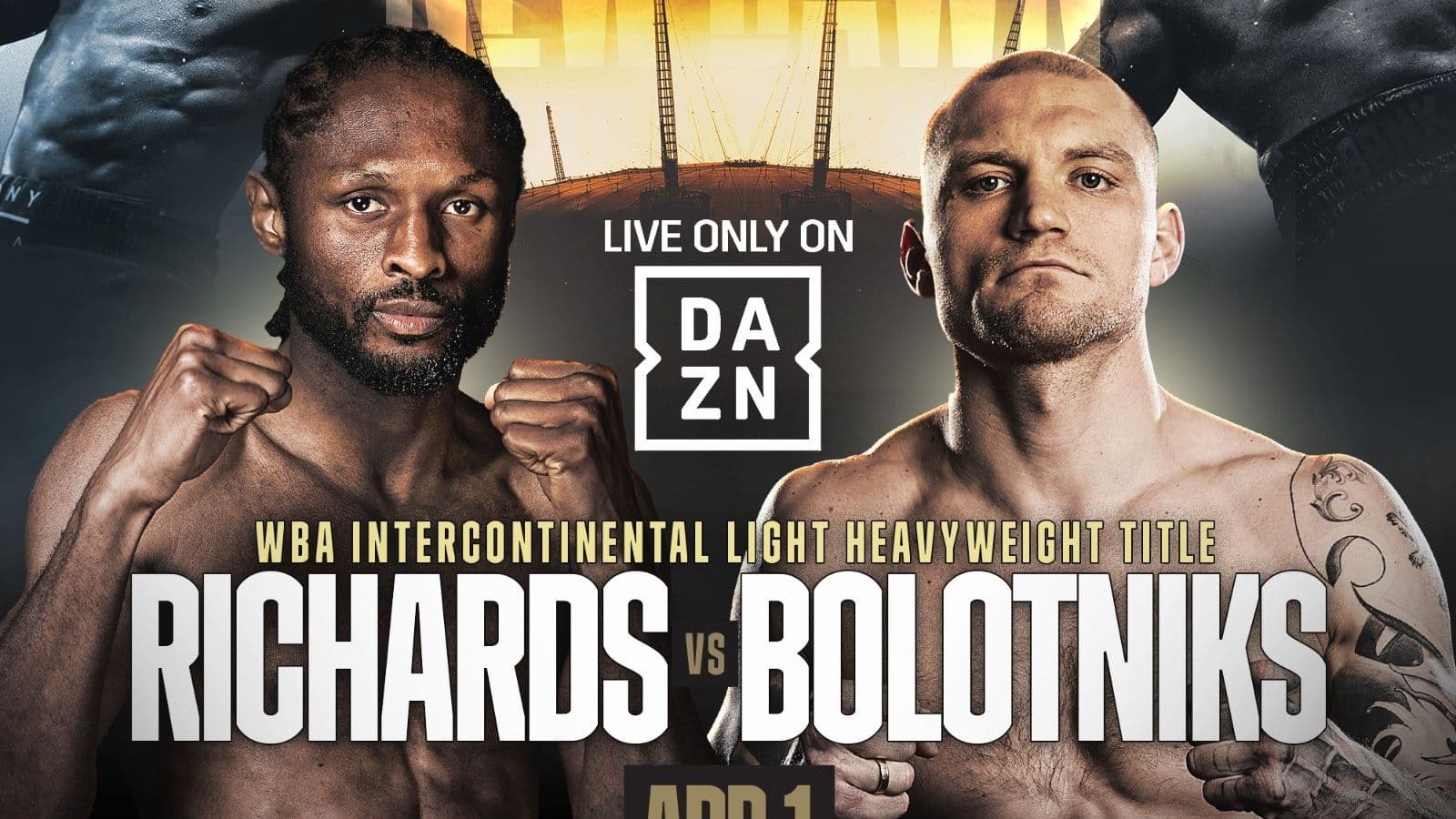 Craig Richards vs Ricards Bolotniks