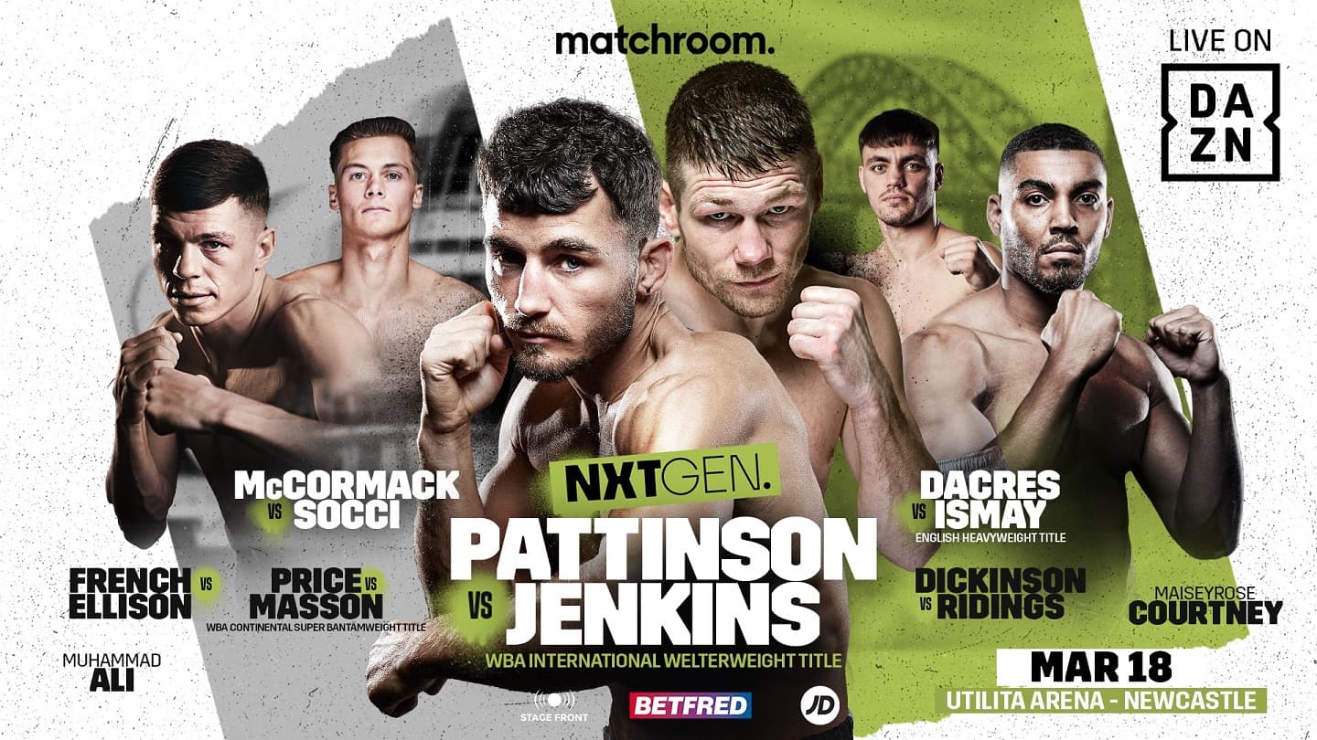 Cyrus Pattinson vs Chris Jenkins