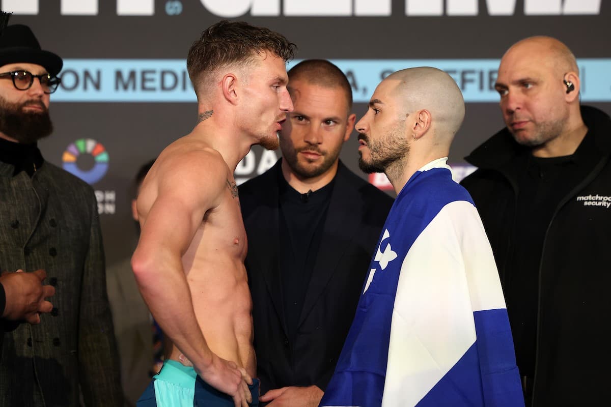 Dalton Smith vs Mathieu Germain Weights