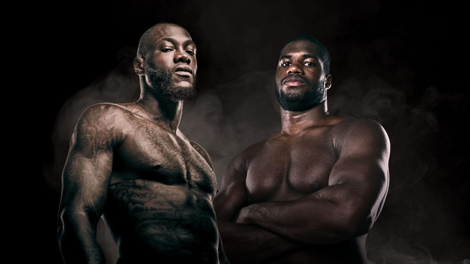 Daniel Dubois and Deontay Wilder Black