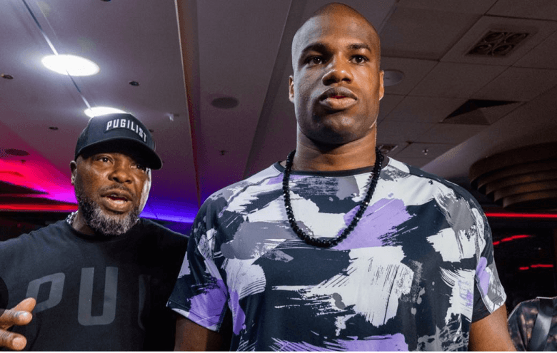 Daniel Dubois and Don Charles Training