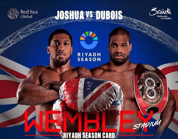 Anthony Joshua vs Daniel Dubois Fight Poster