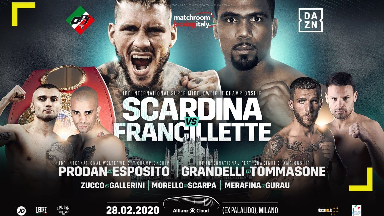 Daniele Scardina vs Andrew Francillette
