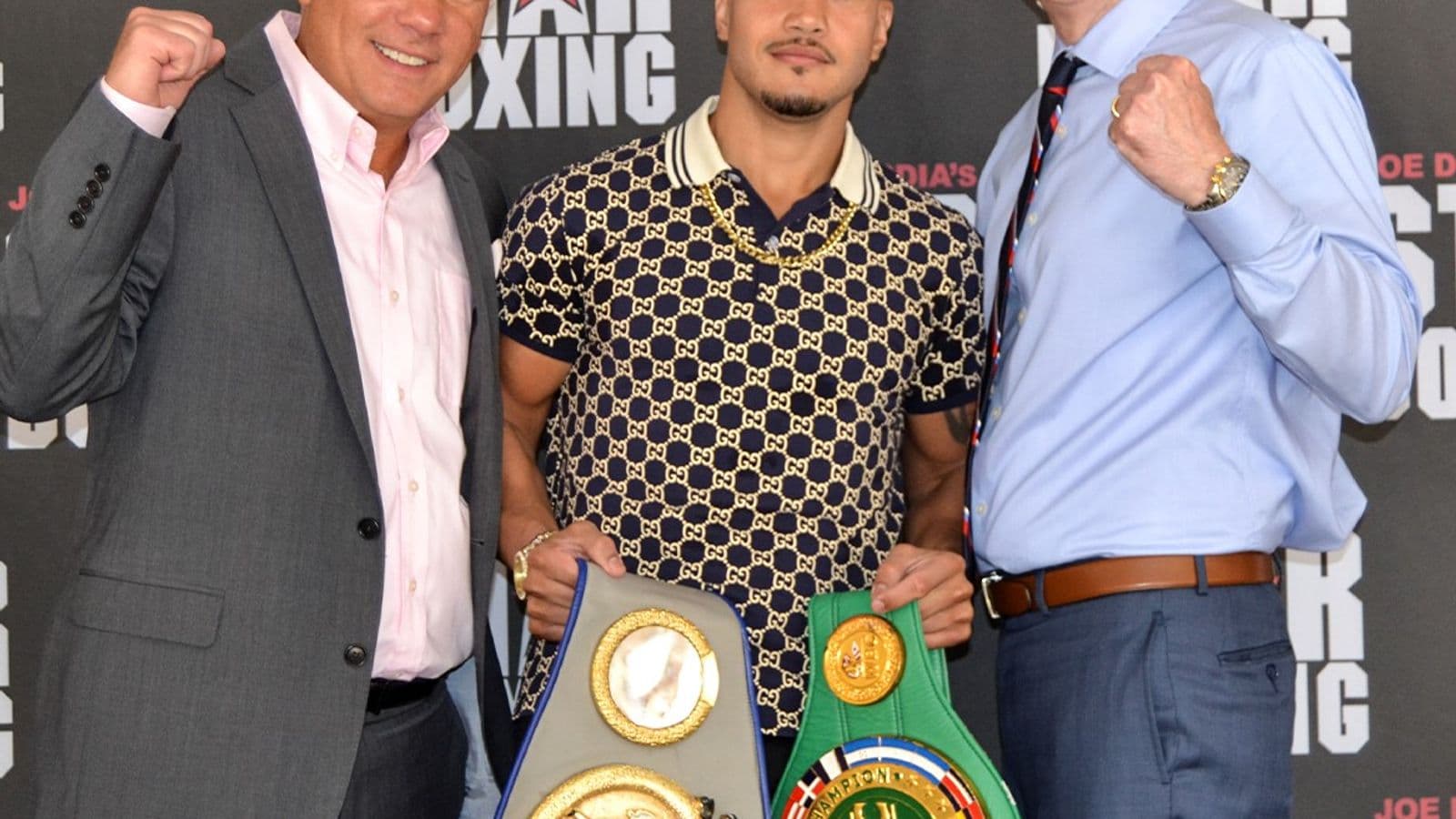 Danny Gonzalez With Joe Deguardia