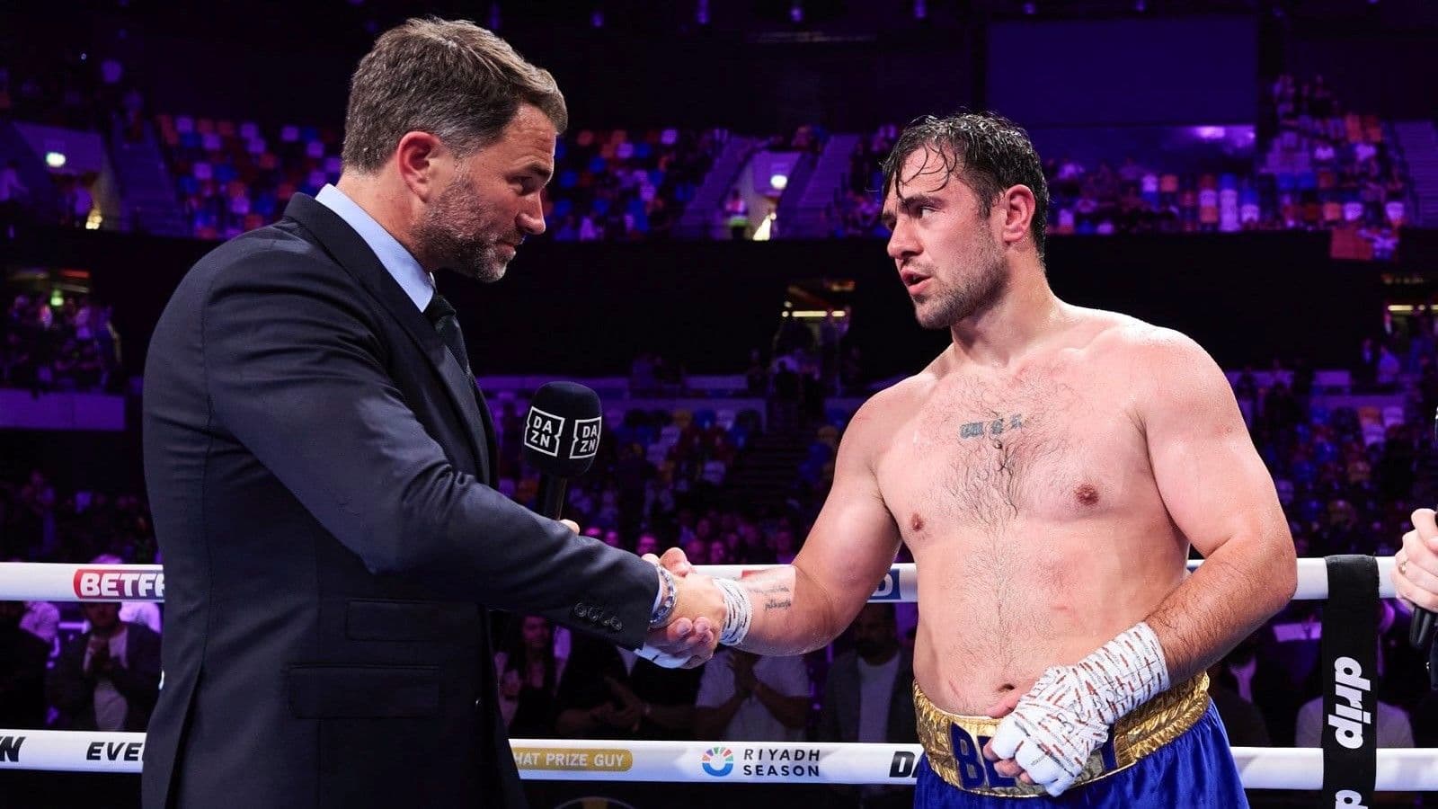 Dave Allen and Eddie Hearn