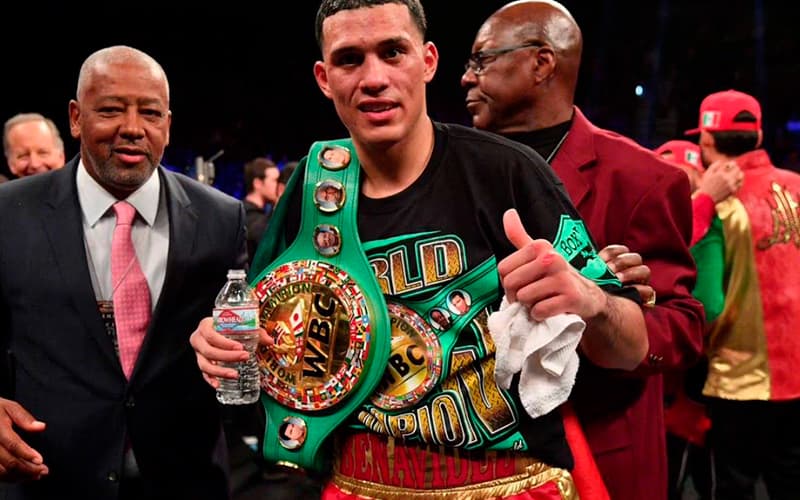 David Benavidez WBC Belt