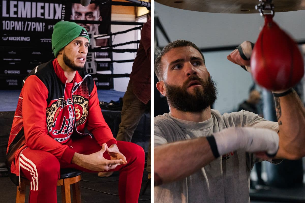 David Benavidez vs Caleb Plant Workout