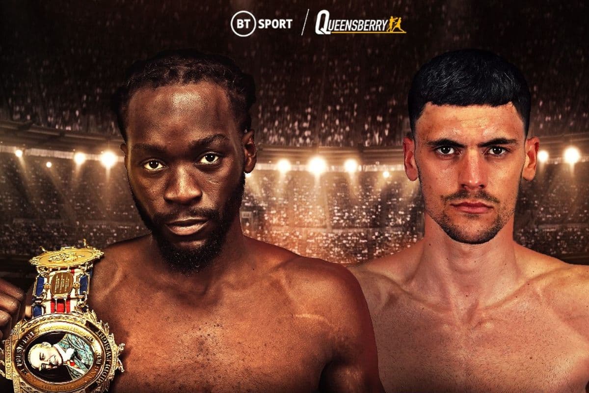 Denzel Bentley vs Kieran Smith Close Up
