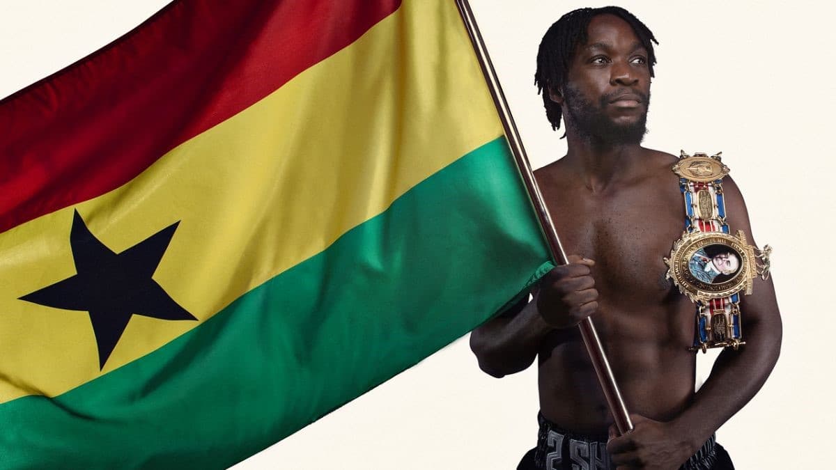 Denzel Bentley Ghana Flag