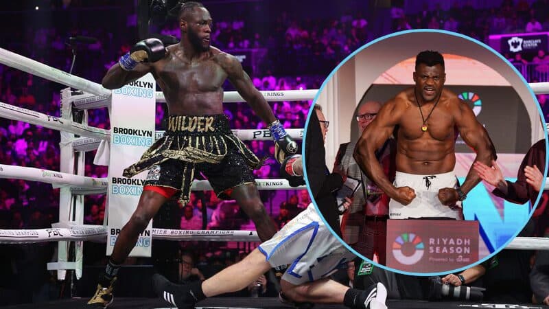 Deontay Wilder and Francis Ngannou both open to a 2026 clash