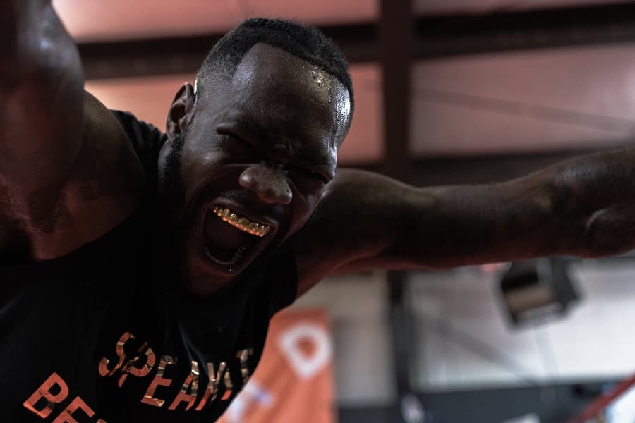 Deontay Wilder Gold Gumshield