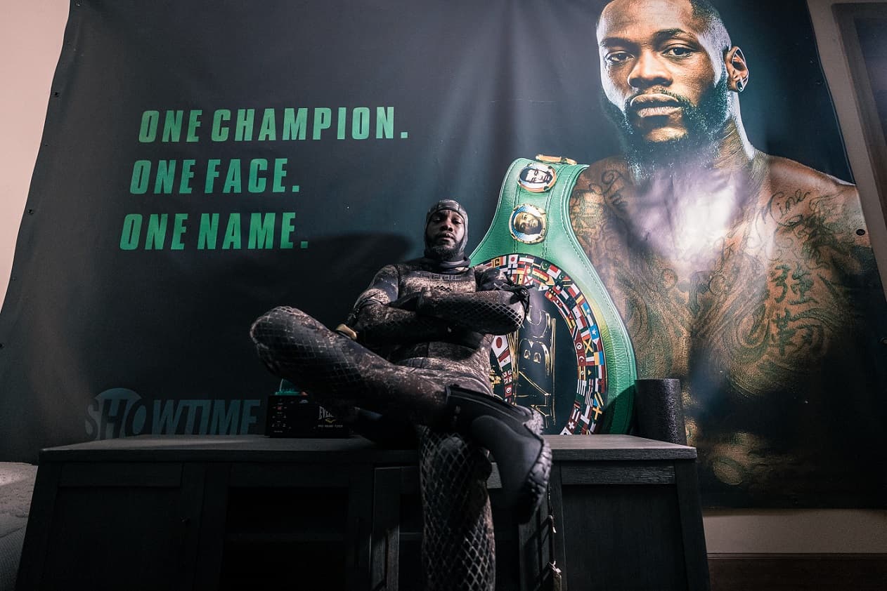 Deontay Wilder Sitting Down WBC