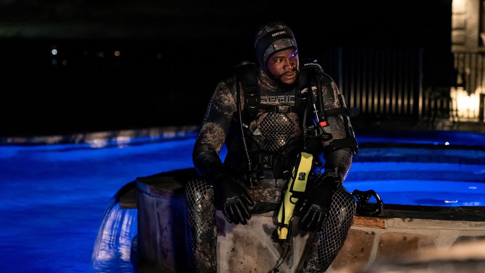 Deontay Wilder Scuber Diving Suit