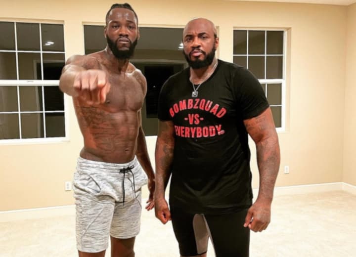 Malik Scott and Deontay Wilder