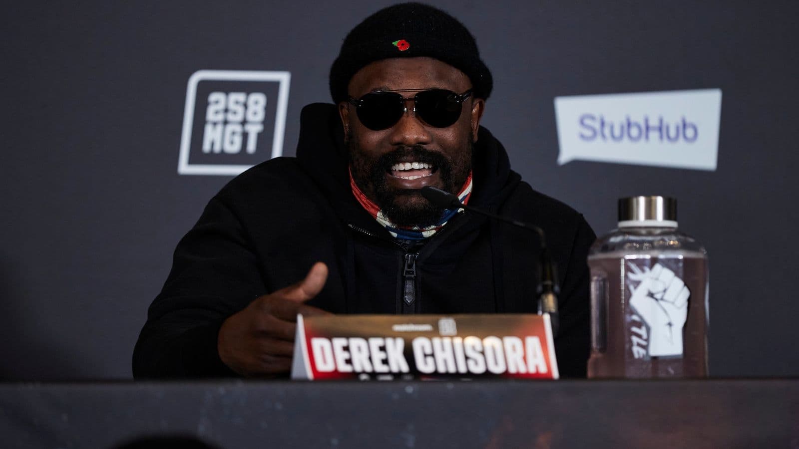 Dereck Chisora Presser