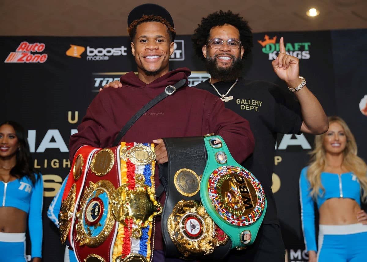 Devin Haney All the Belts