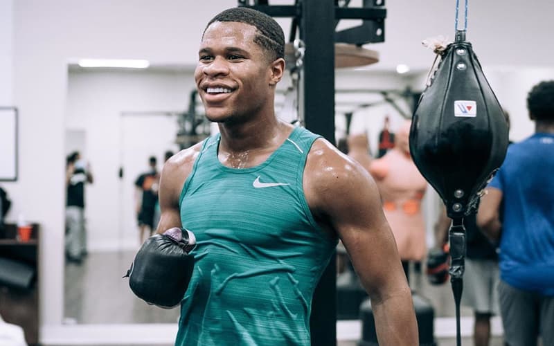 Devin Haney Training