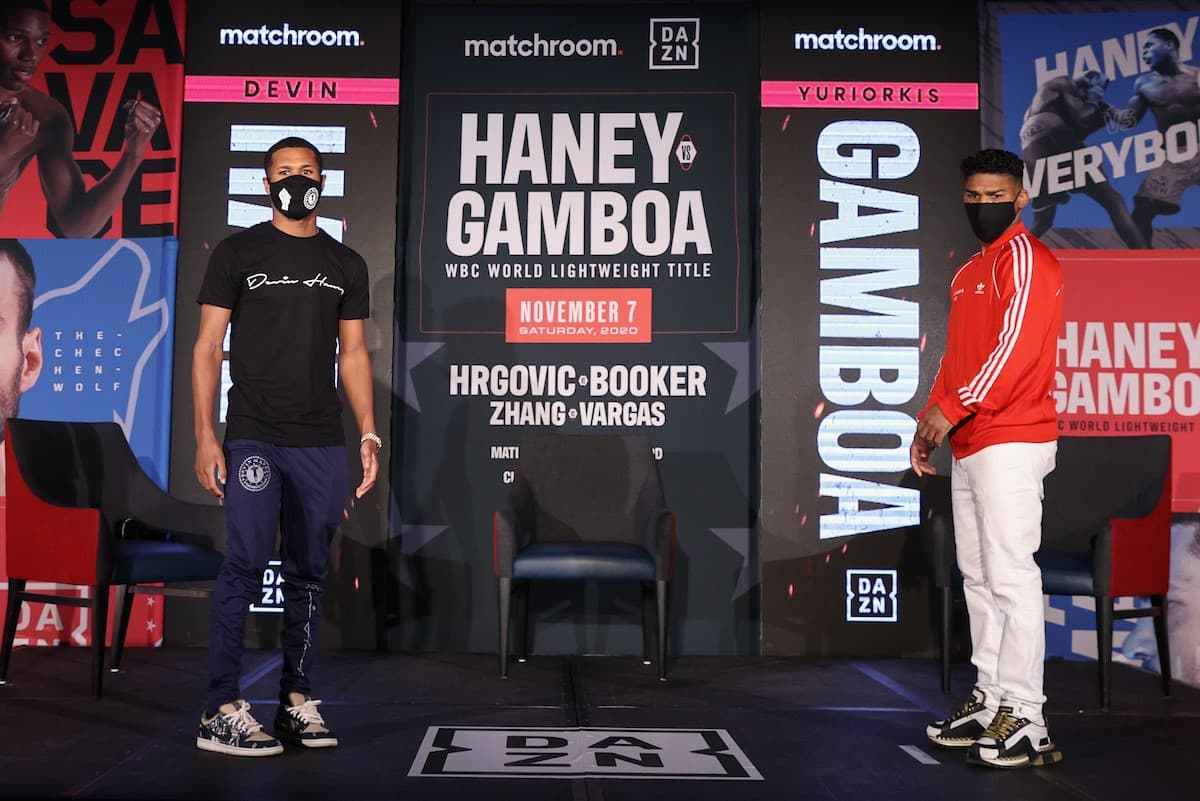 Devin Haney vs Yuriorkis Gamboa Head to Head