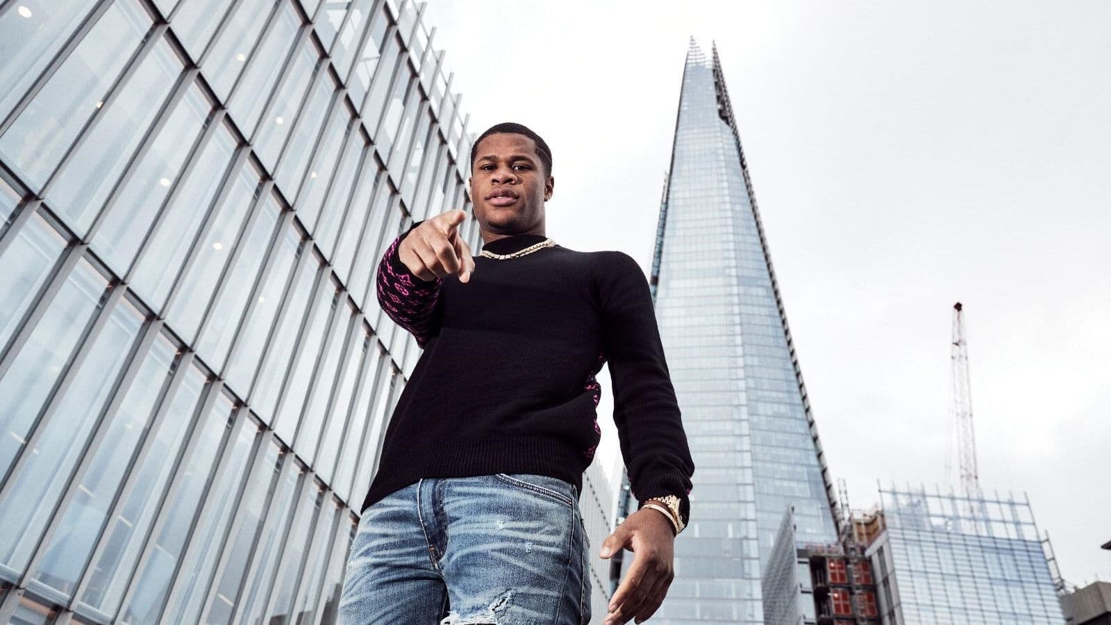 Devin Haney the Shard