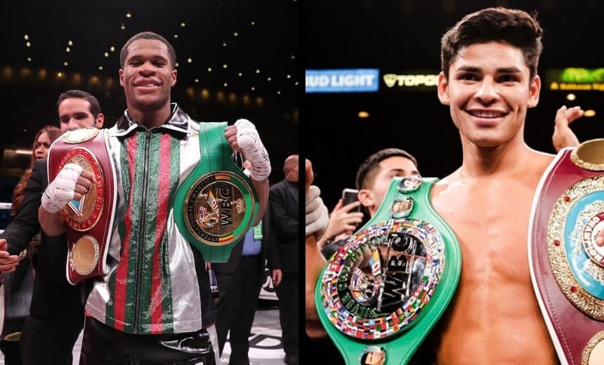 Devin Haney and Ryan Garcia