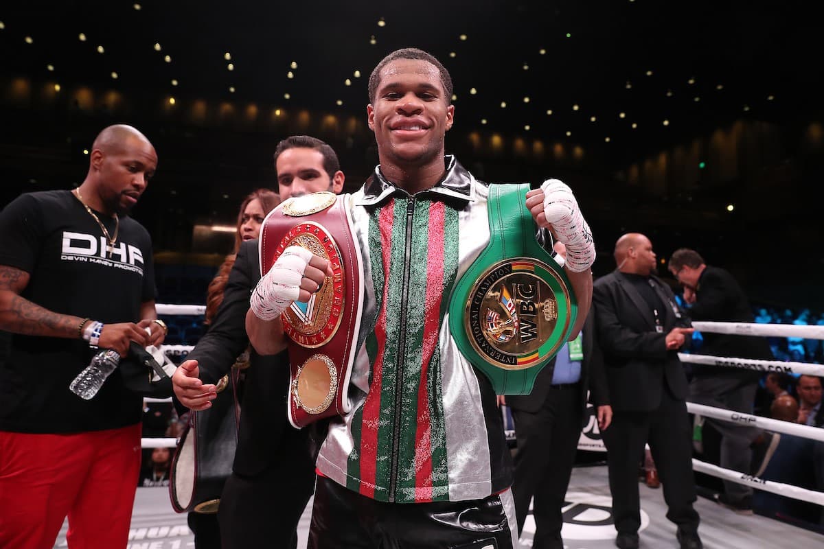 Devin Haney WBO and WBC Titles