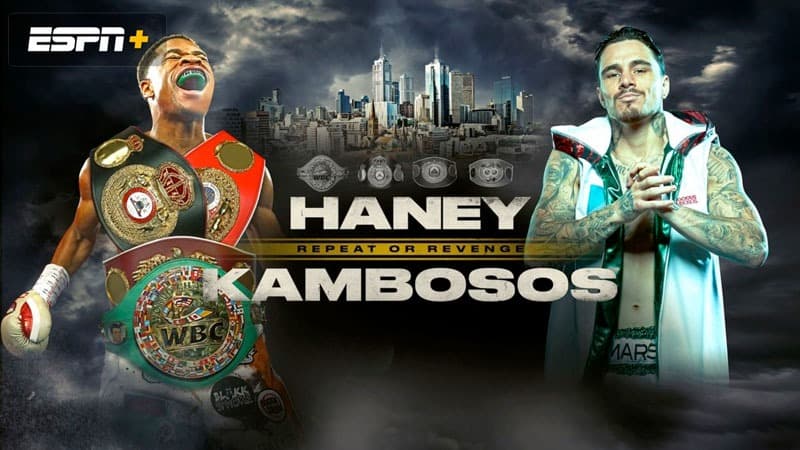 Devin Haney vs George Kambosos Jr 2 Poster