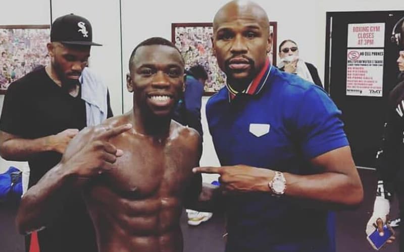 Dewayne Beamon With Floyd Mayweather