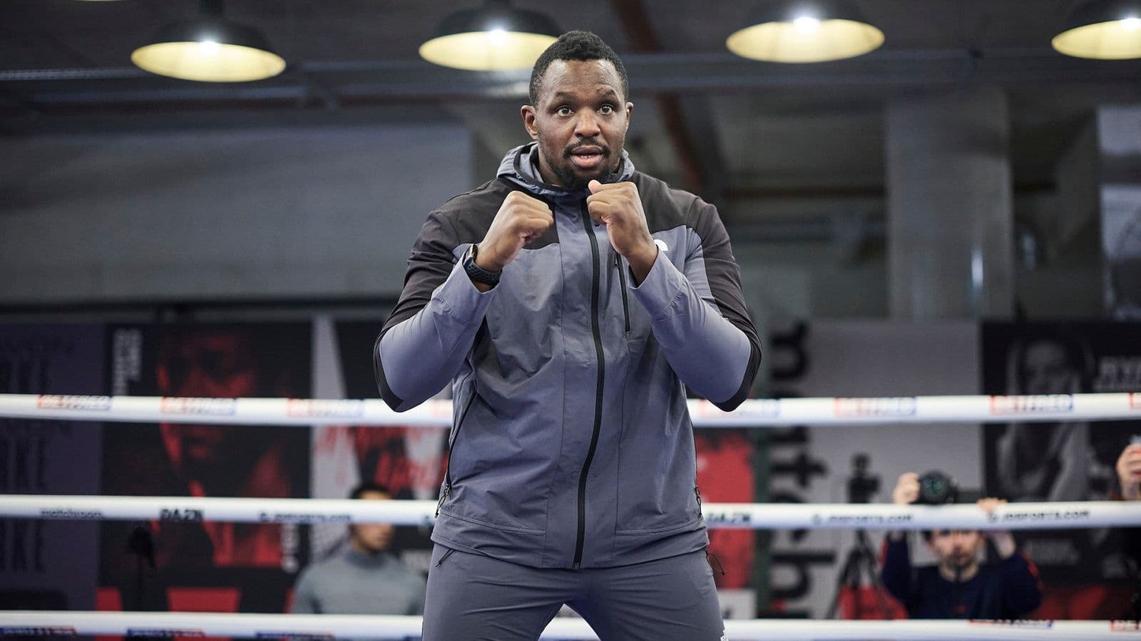 Dillian Whyte Shadow Boxing