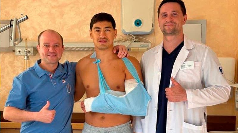 Dmitry Bivol confirms elbow surgery was a success