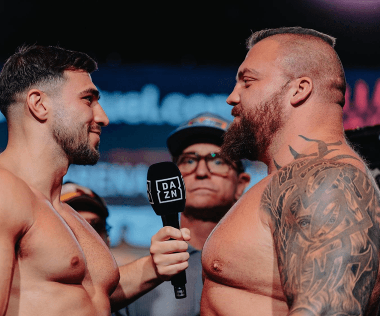 Eddie Hall lashes out at boxing fans: “They’re the worst fans on planet earth”