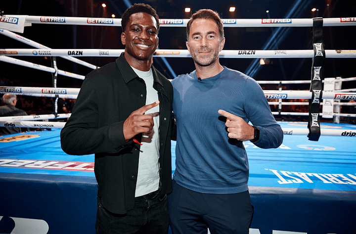 Divine Omojor With Eddie Hearn