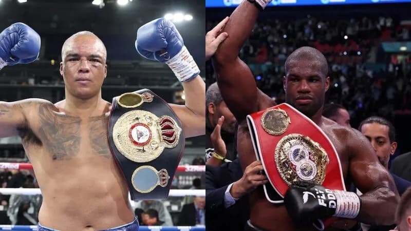 Daniel Dubois and Fabio Wardley