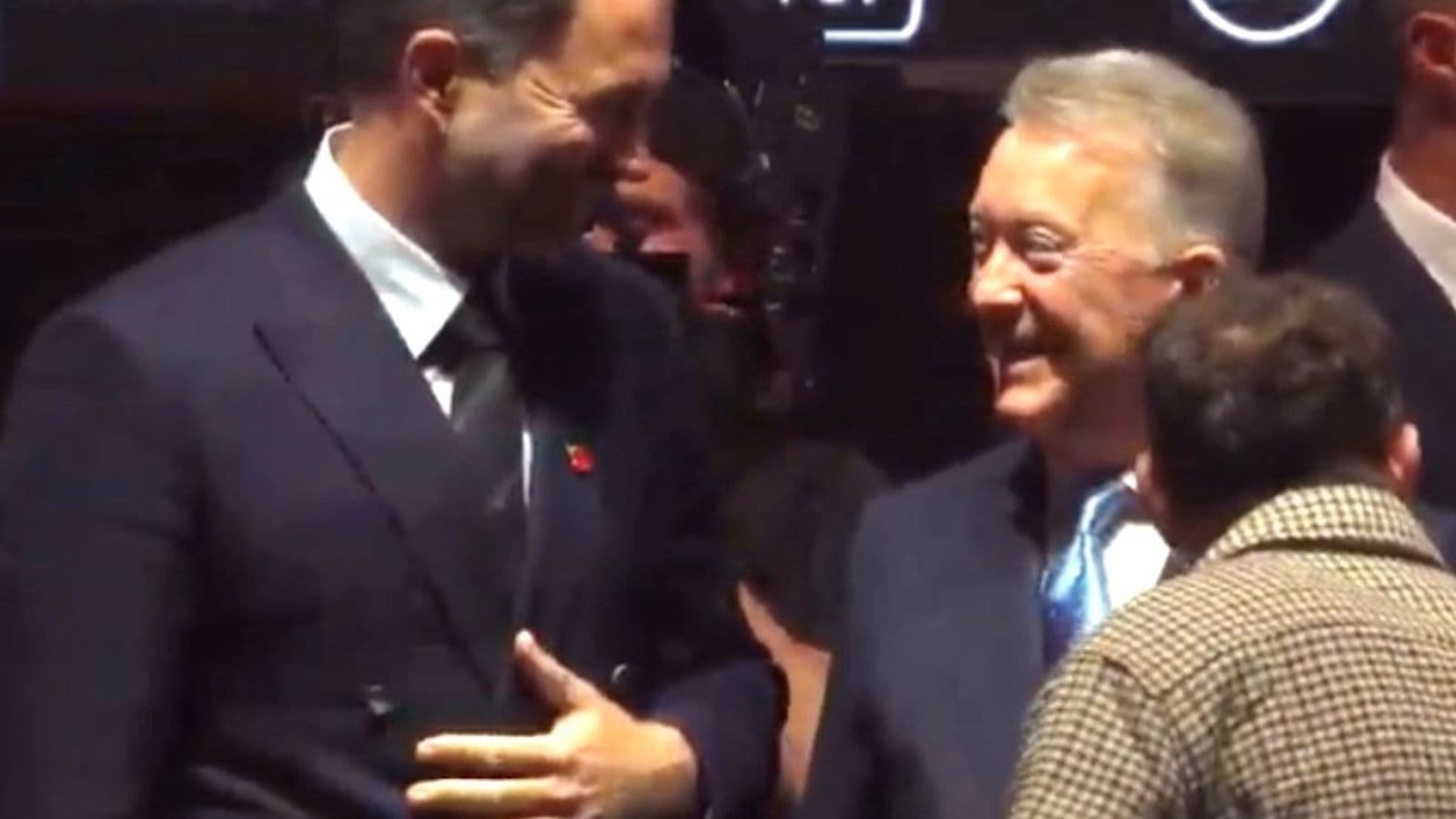 Eddie Hearn and Frank Warren