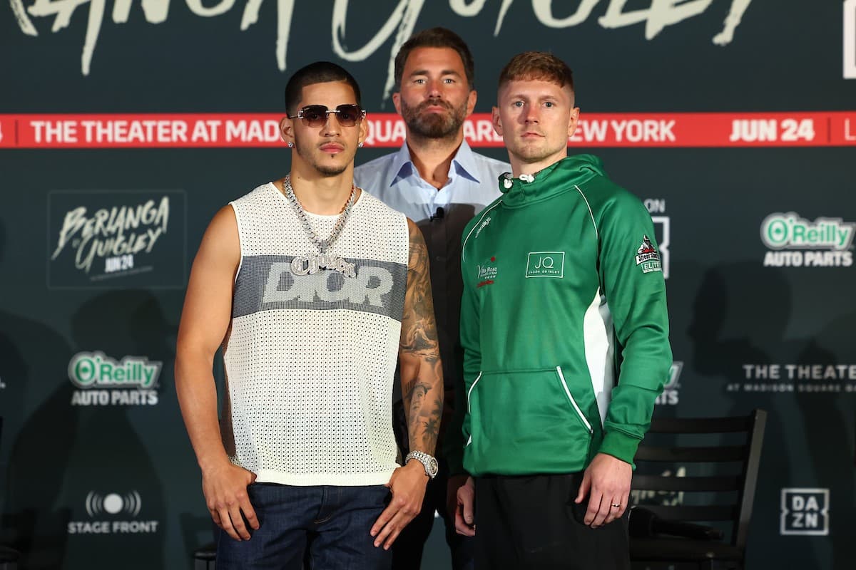 Edgar Berlanga vs Jason Quigley Press Conference