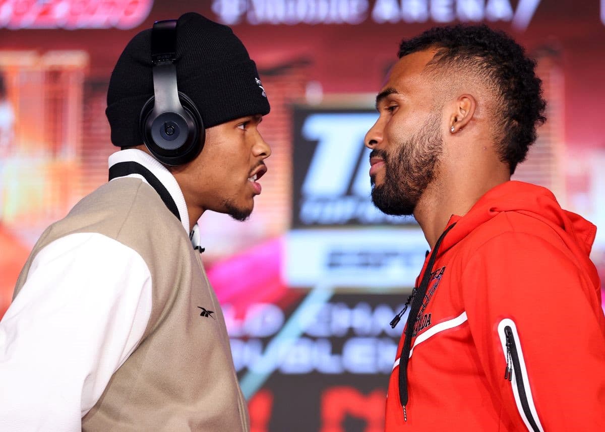 Shakur Stevenson vs Edwin De Los Santos Presser