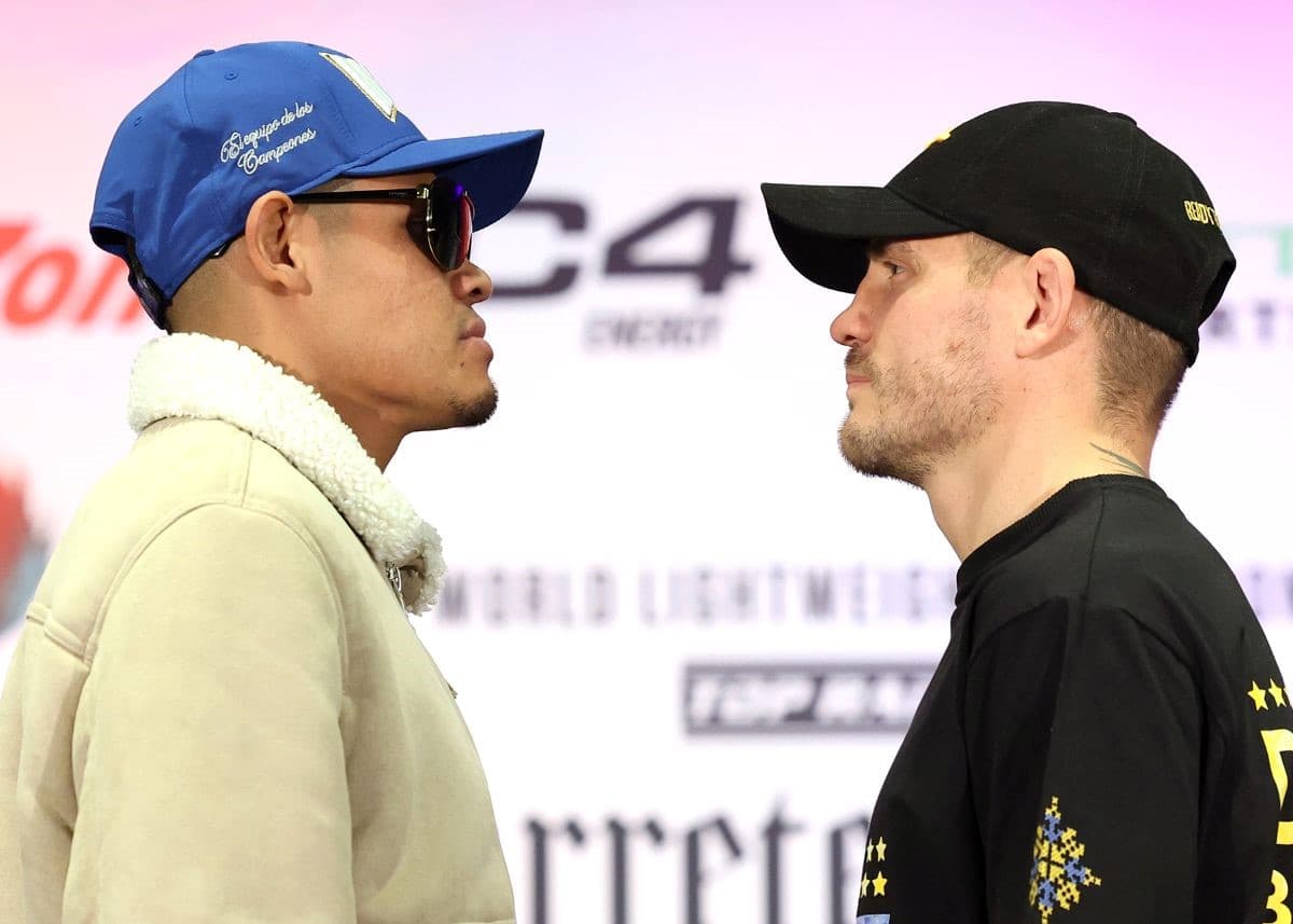 Emanuel Navarrete vs Denys Berinchyk Faceoff
