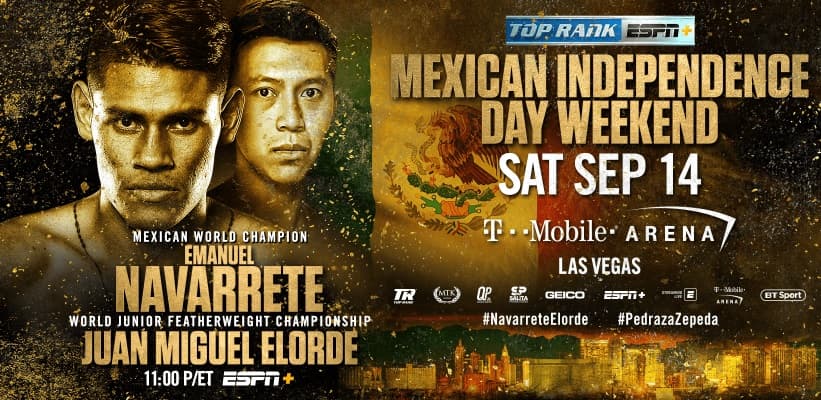 Emanuel Navarrete vs Juan Miguel Elorde Cropped