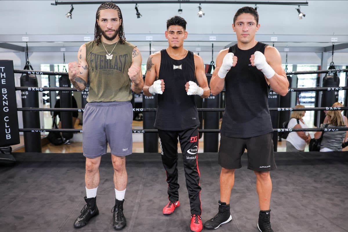 Emanuel Navarrete Nico Ali Walsh Giovani Santillan