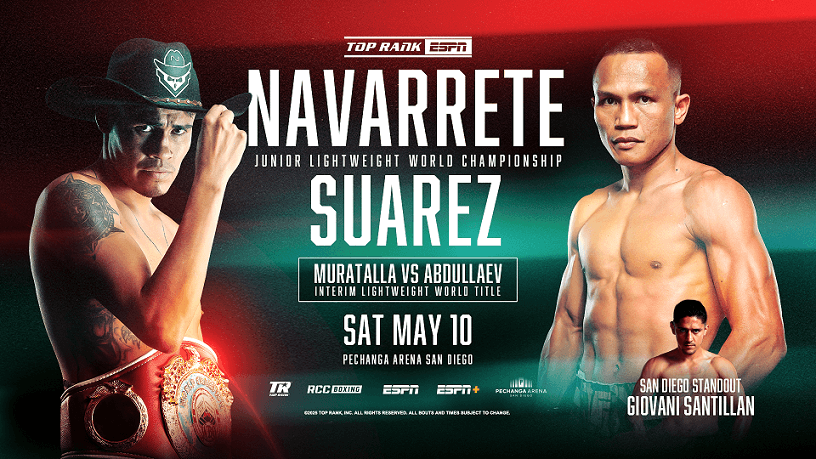 Emanuel Navarrete vs Charly Suarez Junior